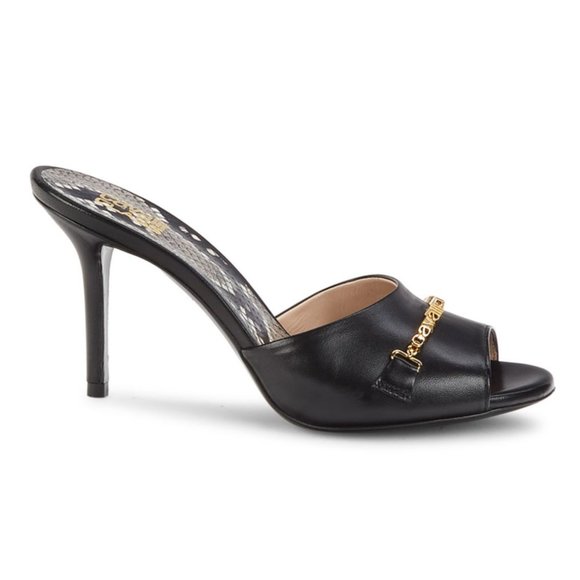 CAVALLI CLASS BY ROBERTO CAVALLI - Leather Sandals BRAND NEW!!!